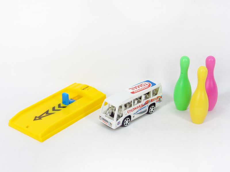Press Bus Set(2C) toys