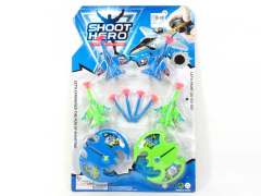 Shoot And Glide Airplane(2in1) toys