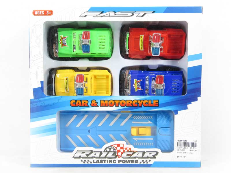 Press Cross-country Police Car（4in1） toys