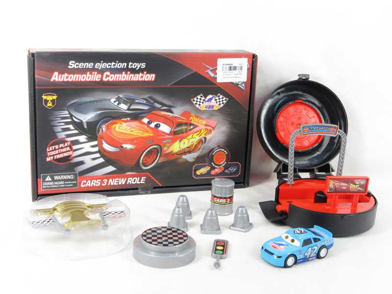 Press Racing Car Set toys