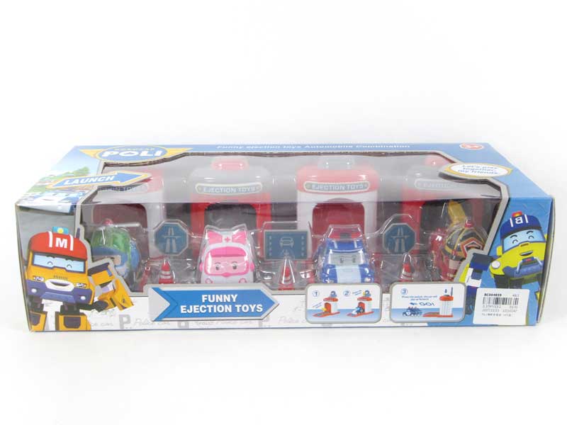 Press Car Set（4in1） toys