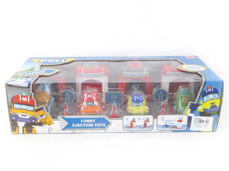Press Car Set（4in1） toys