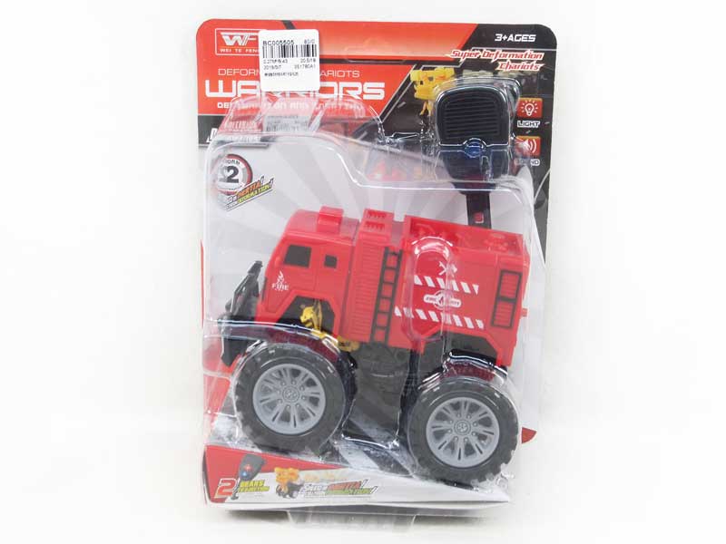 Press Transforms Fire Engine W/L_M(2S) toys