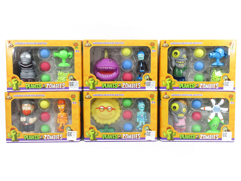 Press Plants V.S. Zombies(6S) toys