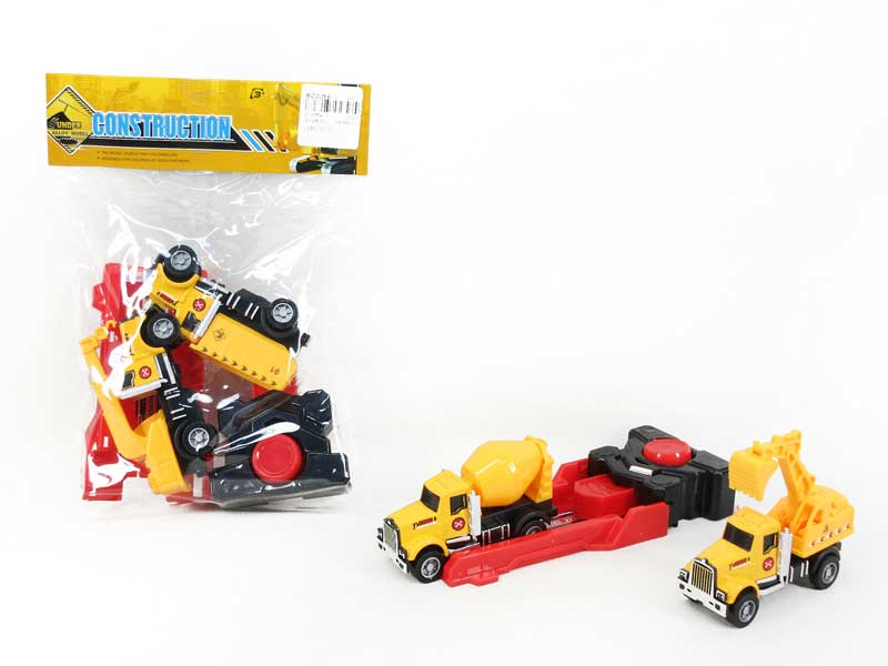 Metal Press Construction Truck(2S) toys