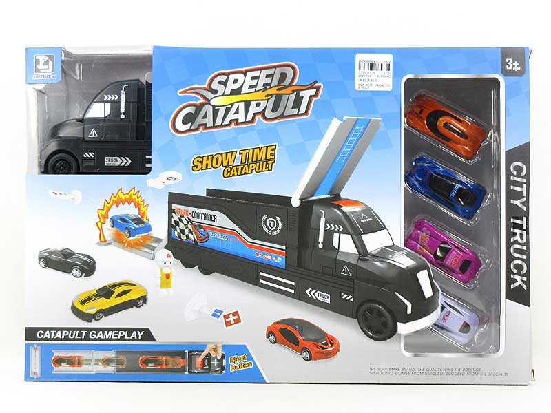 Press Container Truck toys