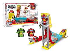 Press Transforms Railcar Set(2C) toys