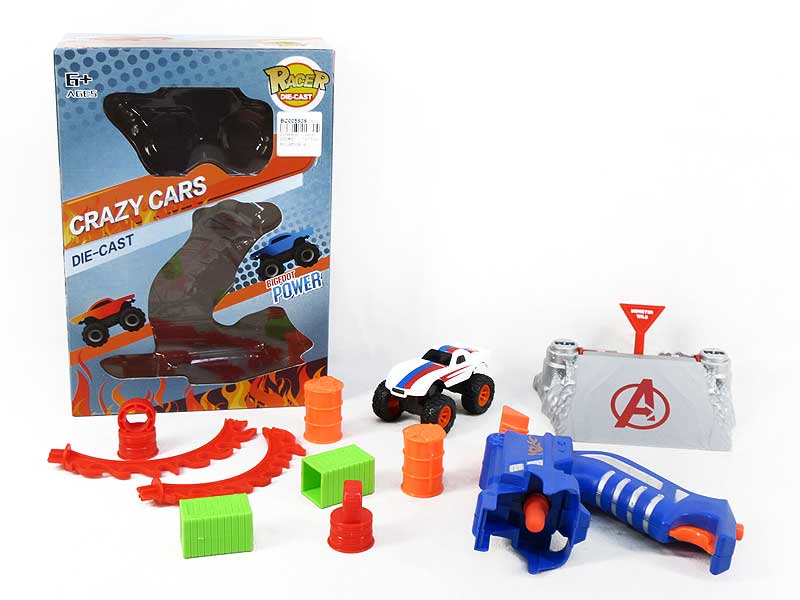 Die Cast Cross-country Car Set Press(4S) toys