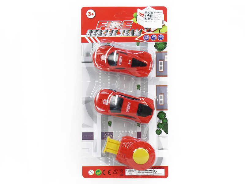 Press Fire Engine(2in1) toys