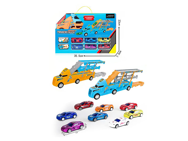 Press Car Set toys