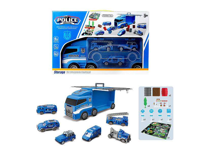 Press Police Car Set toys