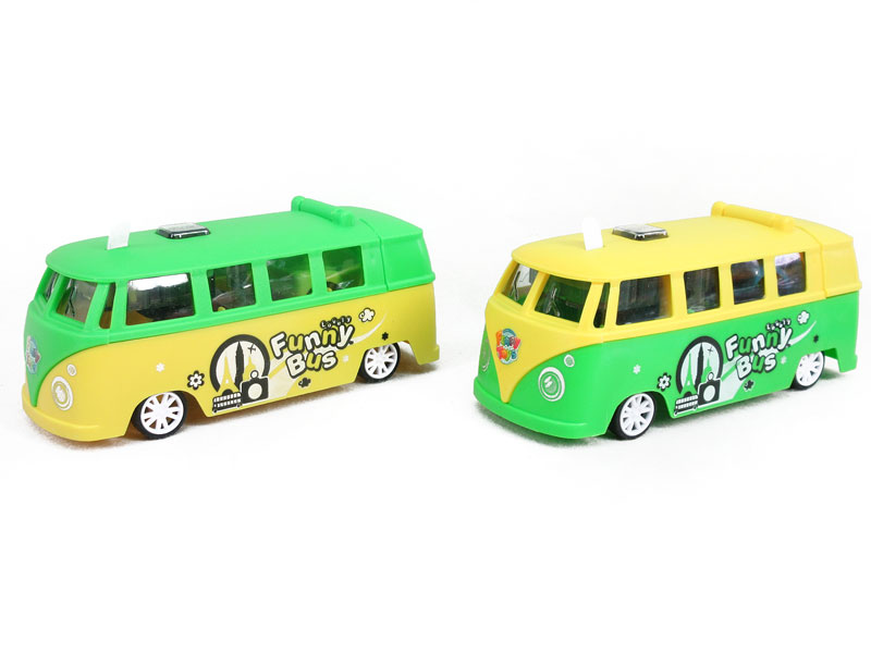 Press Bus W/L(2C) toys
