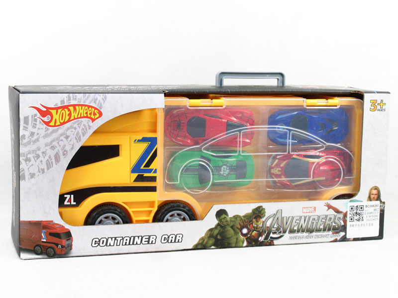 Press Container Truck Set toys