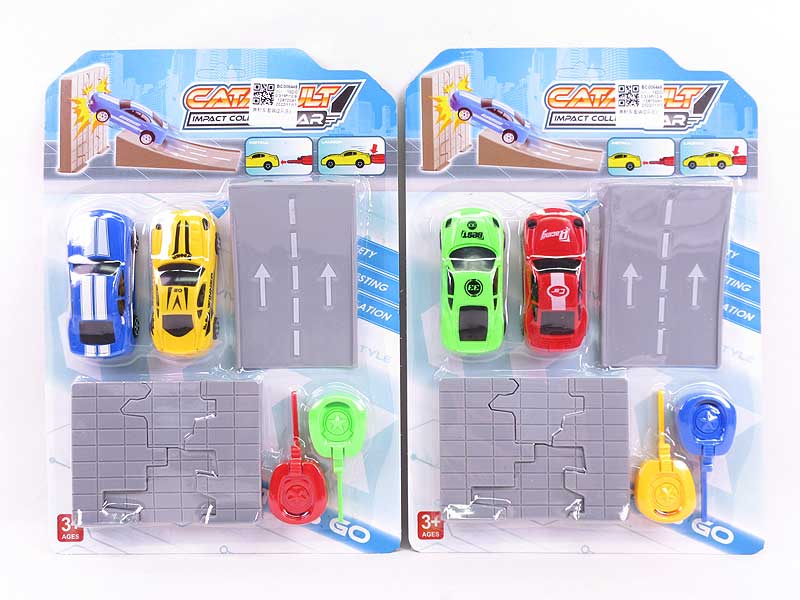Press Car Set(2in1) toys