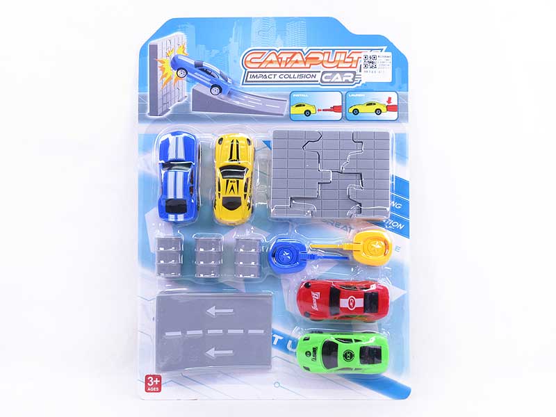 Press Car Set(4in1) toys