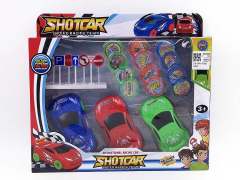 2in1 Press Car Set toys