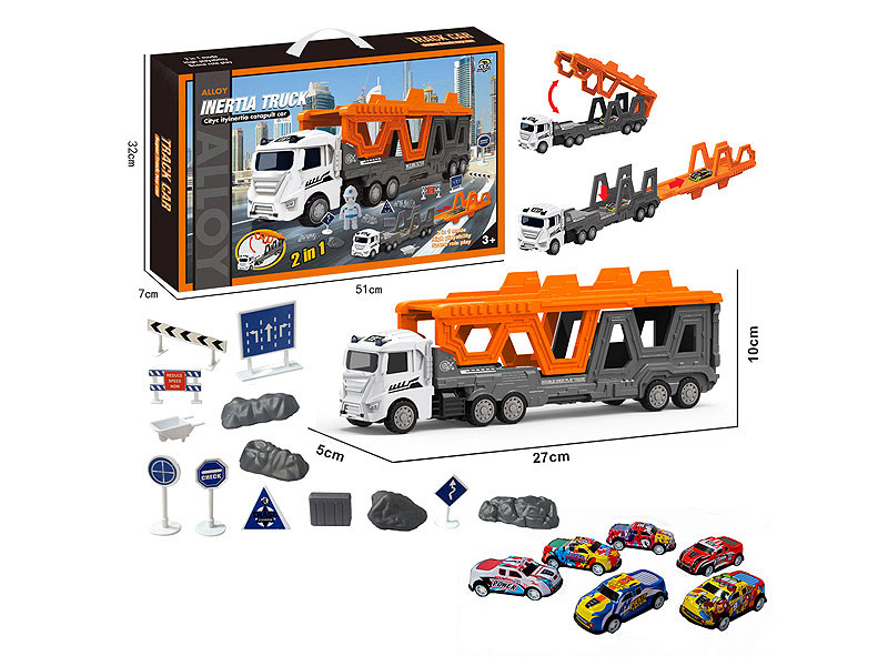 Press Tow Truck Set toys