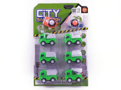 Press Sanitation Truck(6in1) toys