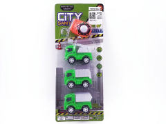 Press Sanitation Truck(3in1) toys