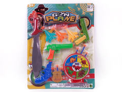 Press Airplane Gun Set toys