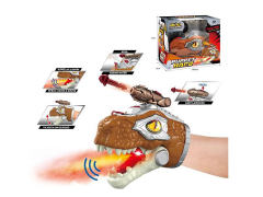 Press Spray Dinosaur Gloves W/L_S toys