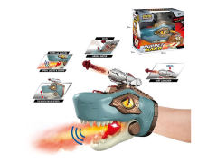 Press Spray Shark Gloves W/L_S toys