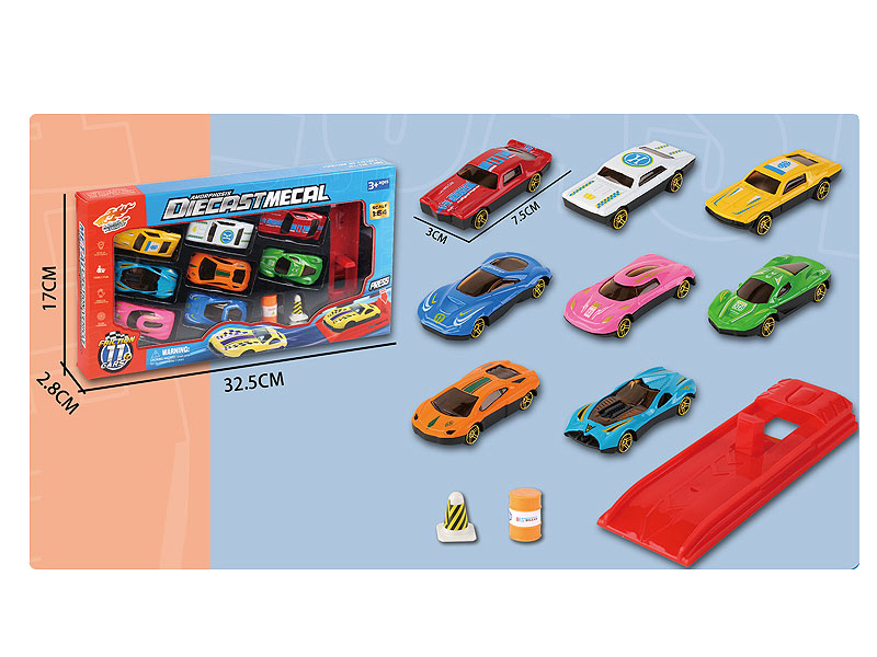 Die Cast Car Set Press toys