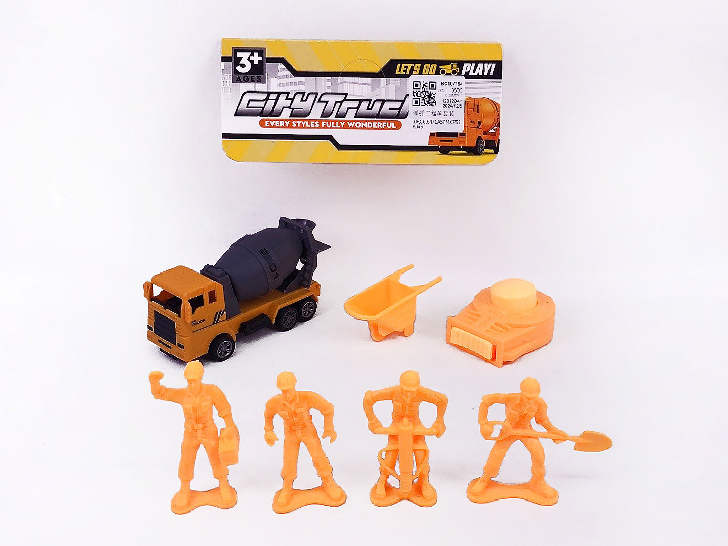 Press Construction Truck Set toys