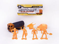 Press Construction Truck Set toys