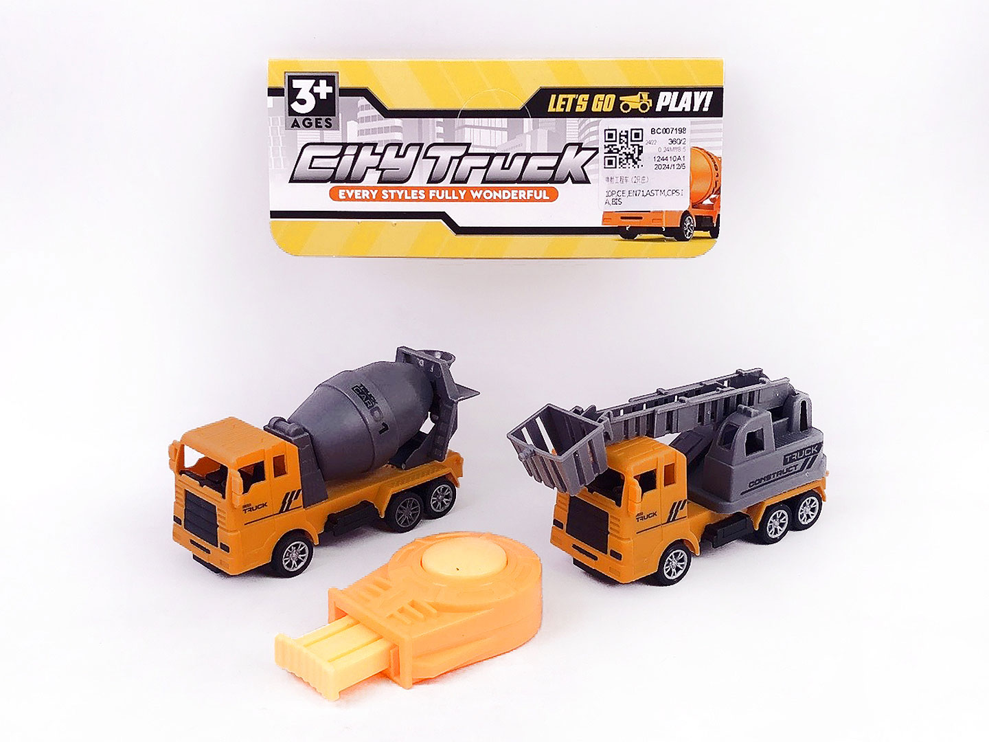 Press Construction Truck(2in1) toys