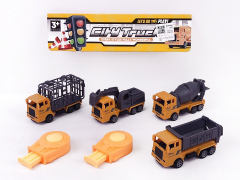 Press Construction Truck(4in1) toys