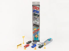 Die Cast Car Set Press(6in1) toys