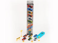 Die Cast Car Set Press(6in1) toys