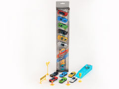 Die Cast Car Set Press(6in1) toys