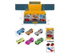 1:64 Die Cast Cross-country Car Press(6in1)