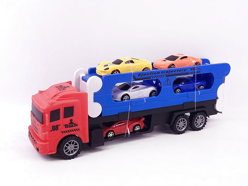 Press Container Truck Set(2C) toys