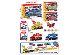 Press Car W/L_S(2C) toys
