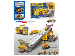 Press Track Parking Lot toys