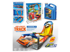 收纳加油瓶弹射轨道车套装