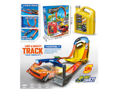 收纳加油瓶弹射轨道车套装