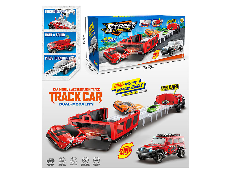 Press Railcar Set W/L_M toys