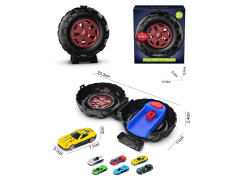 轮胎收纳弹射车