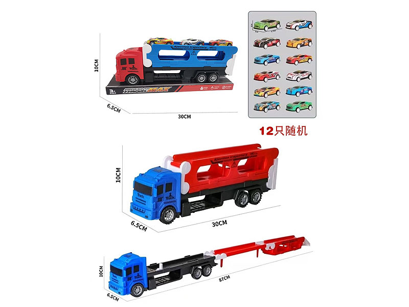 Press Container Truck Set(2C) toys
