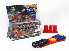 小轨道弹射合金跑车