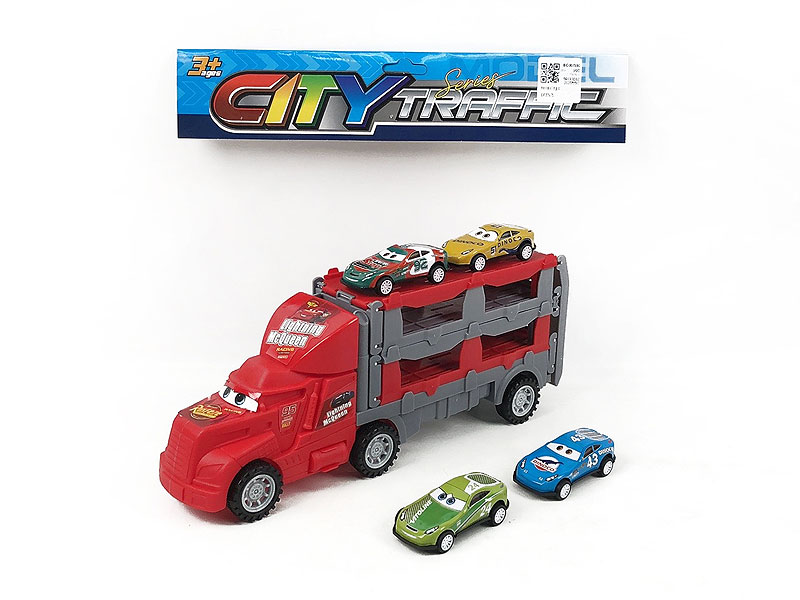 Press Car Set toys