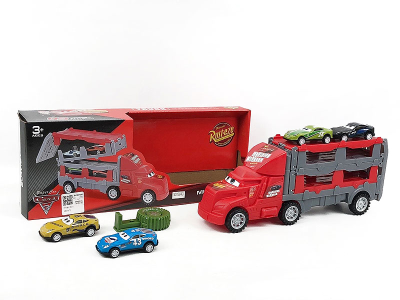 Press Car Set toys