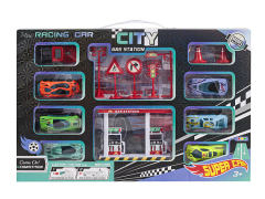 Die Cast Racing Car Set Press toys