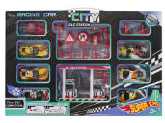 Die Cast Sports Car Set Press toys