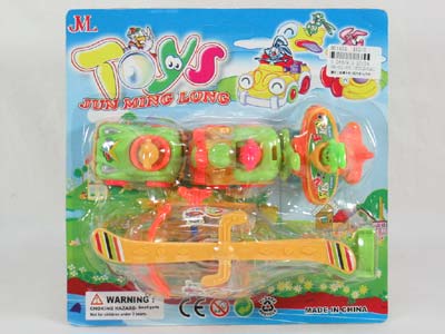 Wind-up Helicopter & Pull Back Car(4in1) toys