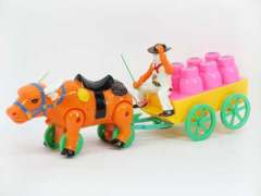 Wind-up Cattle Tow Car(4C) toys